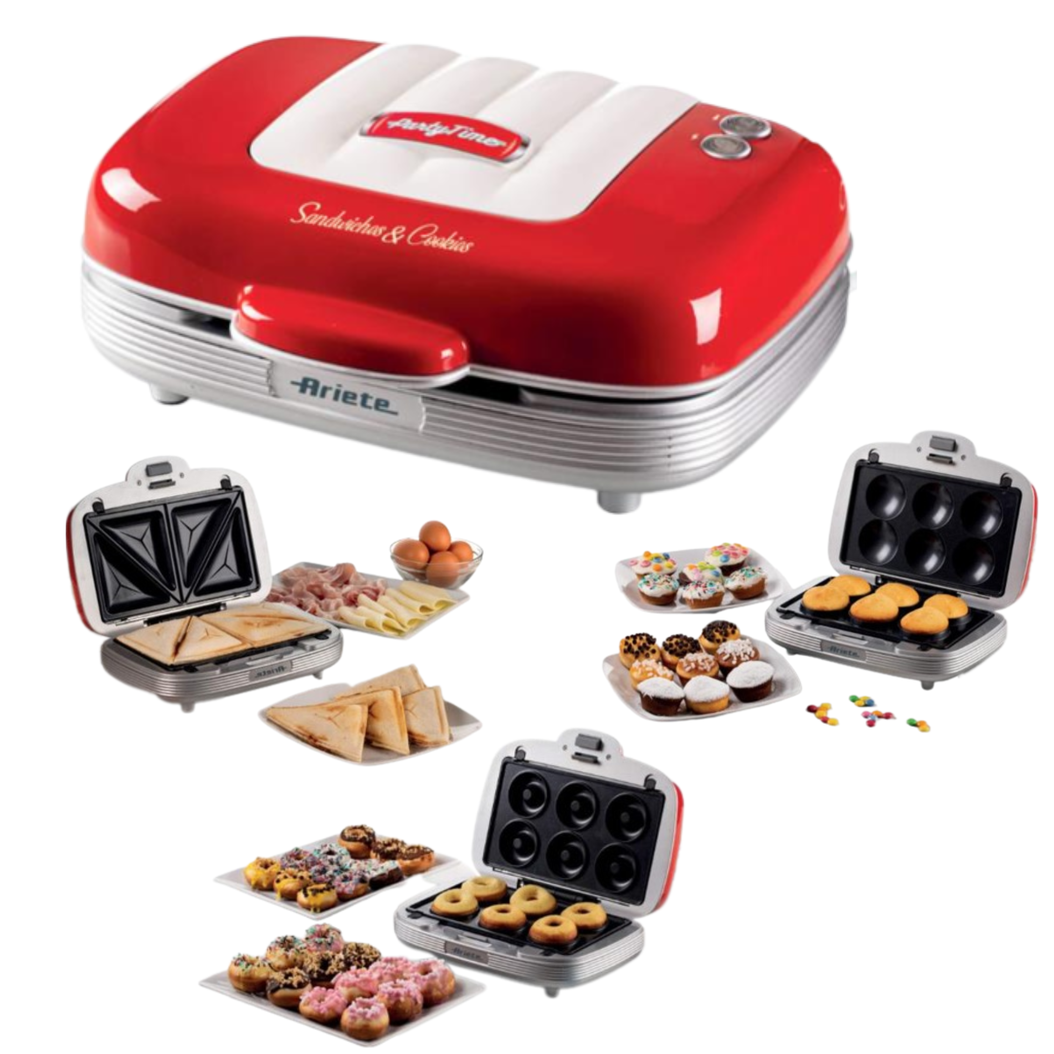 SANDWICH. ARIETE 1972/00 CUPCAK.-DONUTS-SANDW RJ